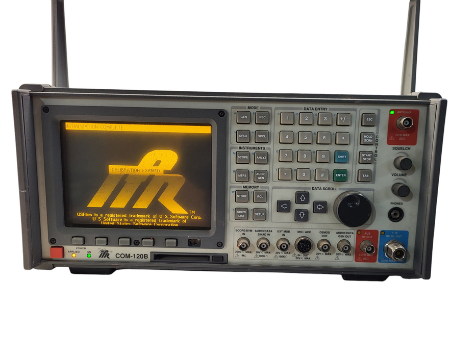 IRF/Aeroflex COM-120B Communication Service Monitor $