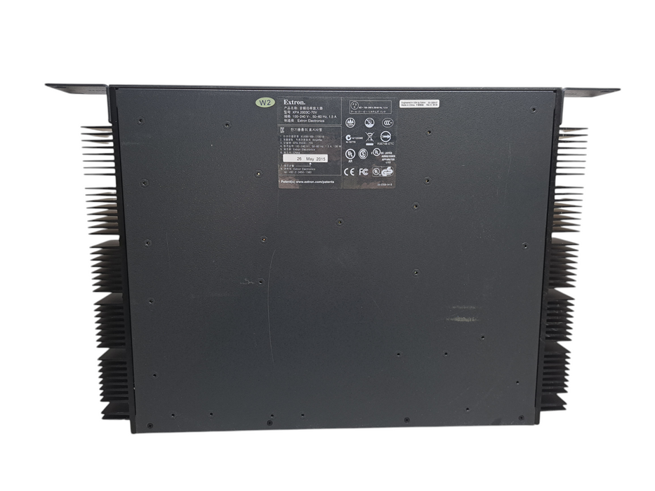 Extron XPA 2003C Xtra Audio Power Amplifier 240V, 60Hz w/ Rack Ears )