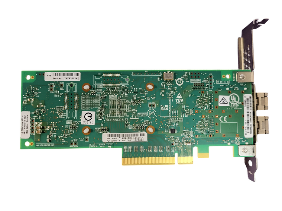 HPE Qlogic QLE2692-HP SN1100Q 16GB 2P FC HBA / 853011-001 Q$