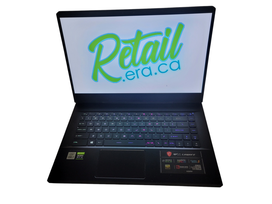 MSI Leopard GP66 i7-10750H 32GB DDR4 RTX 3070 512GB SSD //no adapter β Lap200