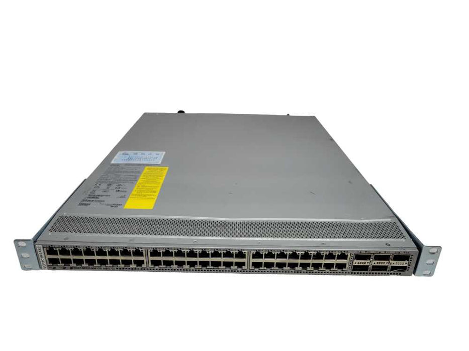 Cisco Nexus N9K-C93108-TC-EX 48 x 10GBASE-T and 6 x 40/100-Gbps QSFP28 (READ) Q%