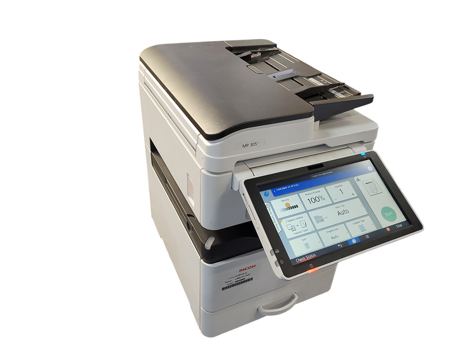 Ricoh MP 305+ SPF Black and White Laser Multifunction Printer $