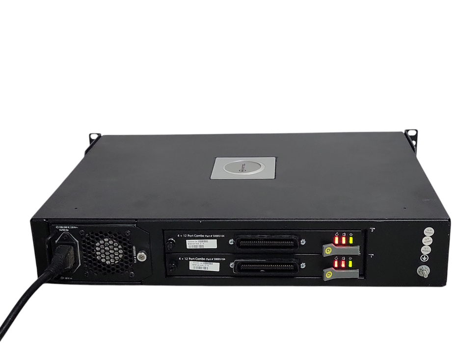 Mitel ASU II 50005105 with 2x 50005104 4 Plus 12 Port Combo Card, READ _