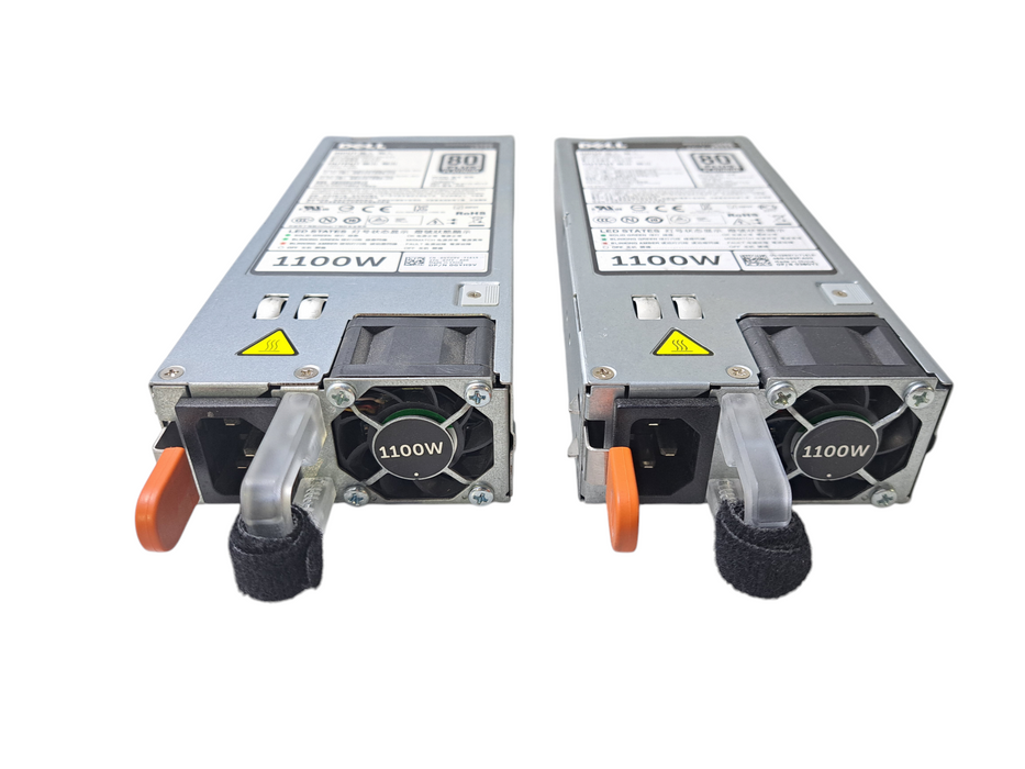 Lot of 2x Dell 750W 80 Plus Platinum Power Supplies For PowerEdge