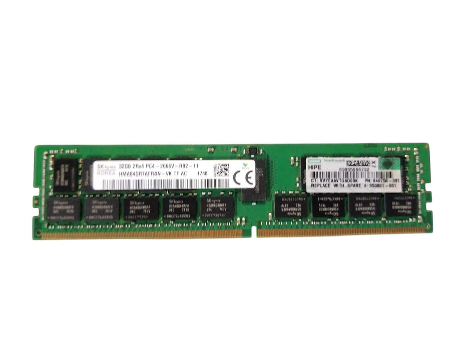 SK Hynix 32GB DDR4 RAM 2Rx4 PC4-2666V-RB2-11 DDR4 Server RAM Q