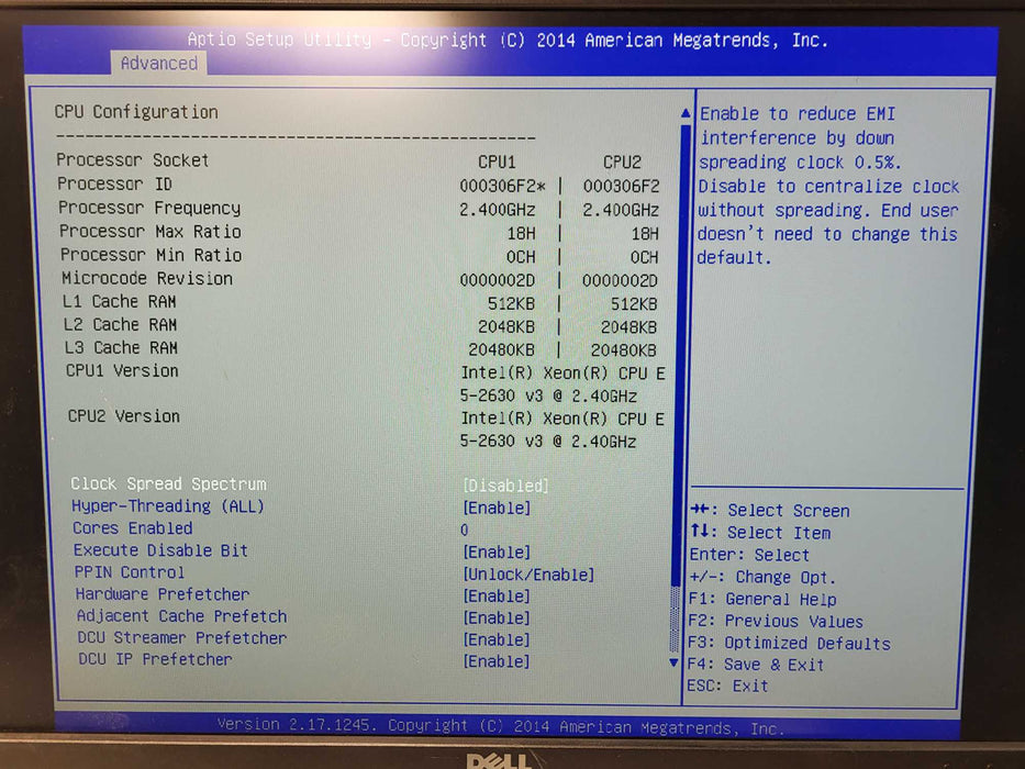 Supermicro X10DRU-i+ 2x Xeon E5-2650v3 2.20GHz, 16GB DDR4 AVAGO 3108 2x750 $