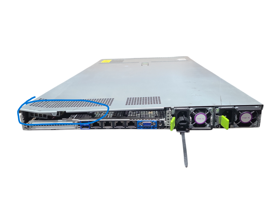 Cisco UCS C220 M4 - 2x Xeon E5-2620 v4, 64GB DDR4, 12G SAS RC, 2x 770W PSU