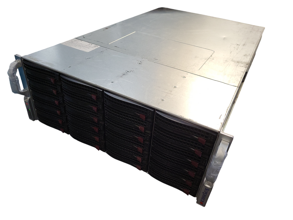 Supermicro 4U 36 Bay X10DRi-T4+ 2x E5-2630 v3 32GB DDR4 28x 6TB 2x PSU $