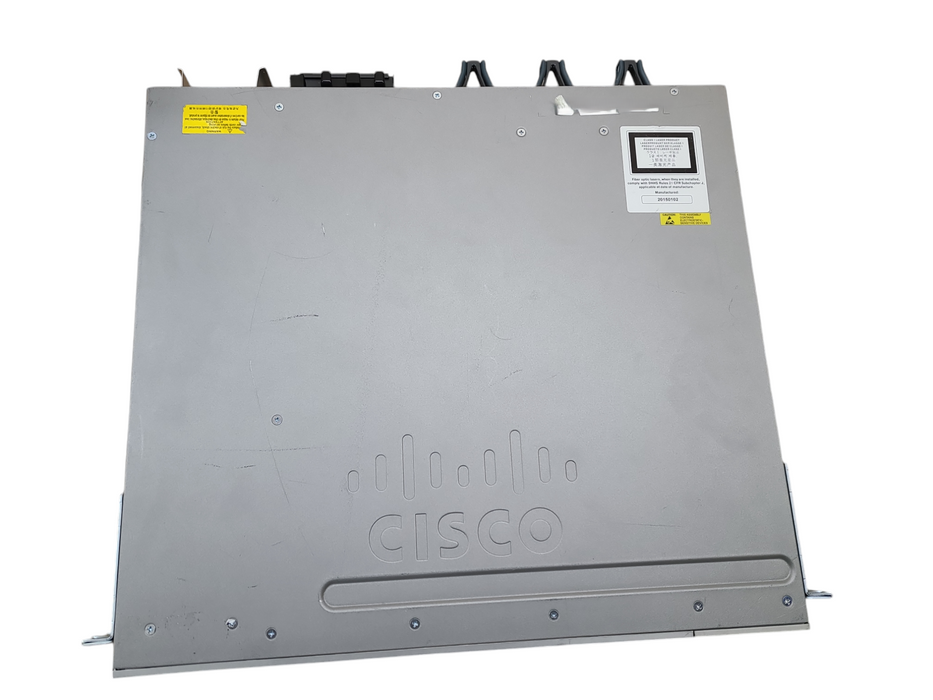 Cisco WS-C3850-48P-S Gigabit PoE Switch w/ C3850-NM-4-10G 1x 715W PSU