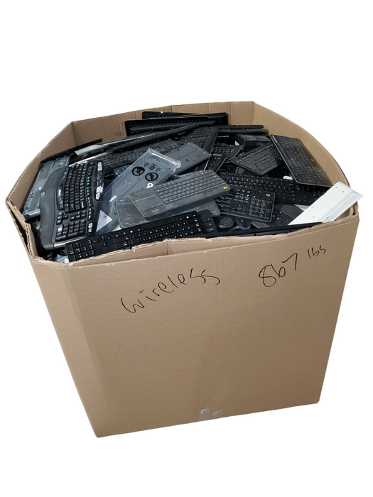 Bin of Assorted Wireless Keyboards/Mice (AS-IS) Approx 870lbs