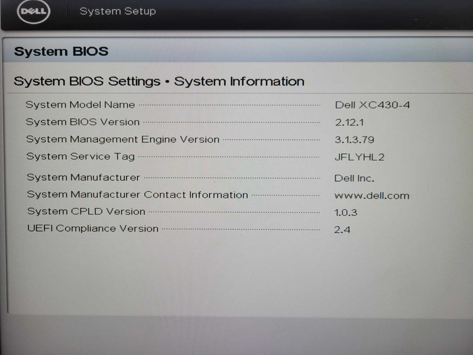 Dell XC430-4 - 2x Xeon E5-2650 v4 32GB DDR4 HBA330 Mini 2x550W PSU !