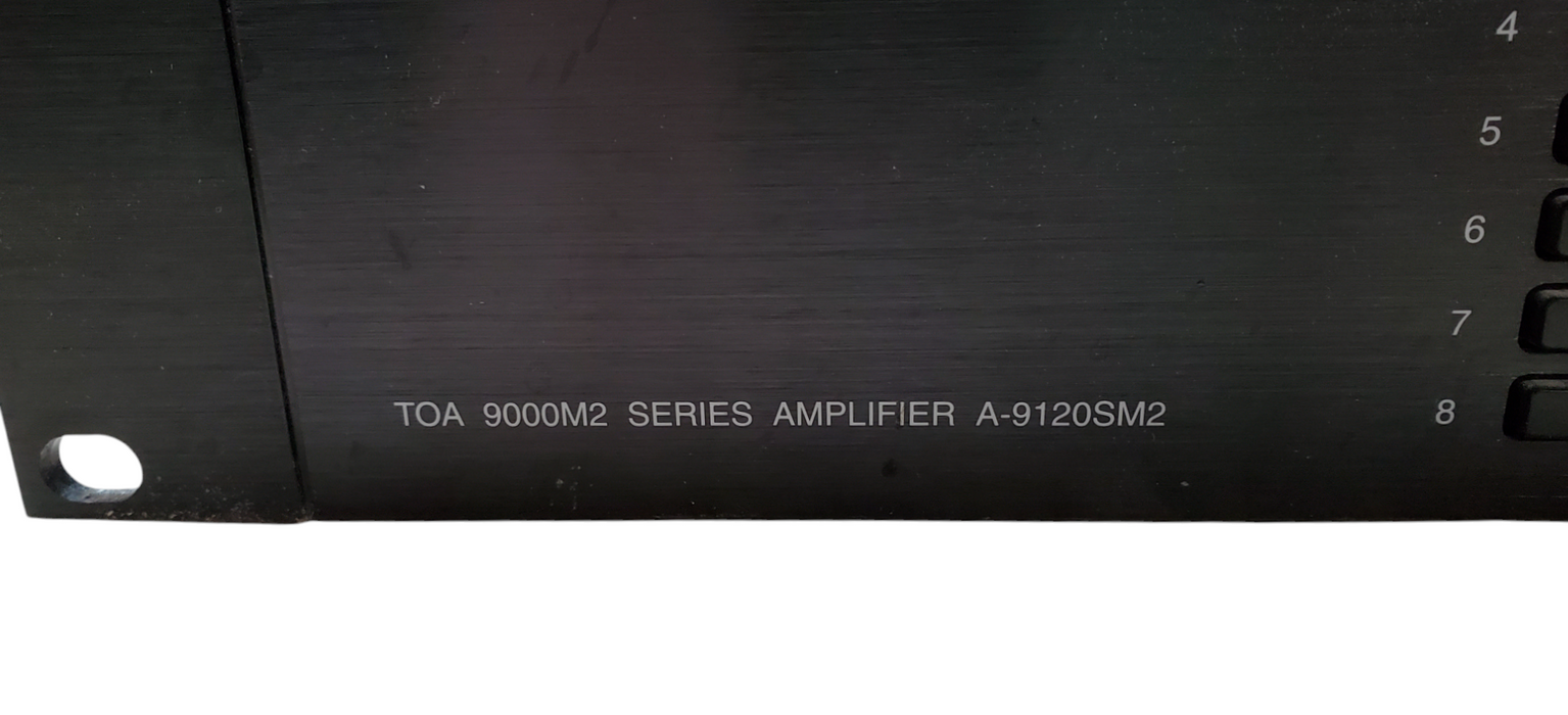 TOA 9000M2SERIES Digital Amplifier - A-9120SM2 *READ*