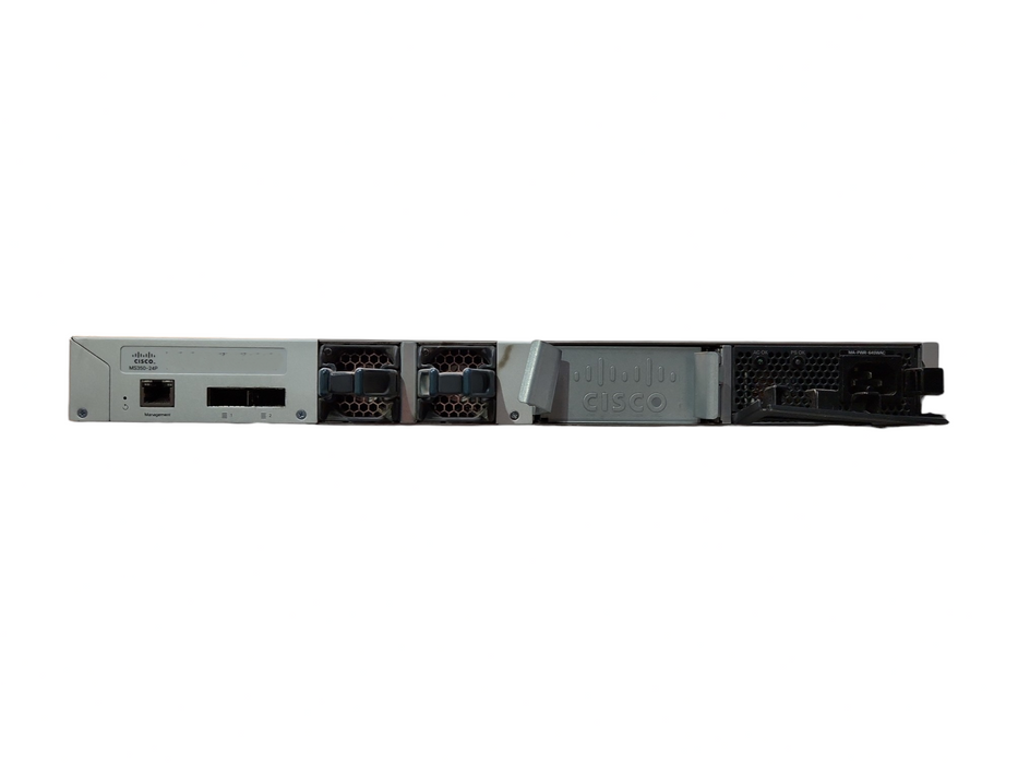 Cisco Meraki MS350-24P-HW 24x 1GB PoE+ RJ-45 4x 10GB SFP+ Switch, Unclaimed