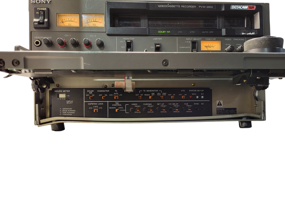 Sony PVW-2800 Betacam SP Pro Videocassette Recorder Editor  $