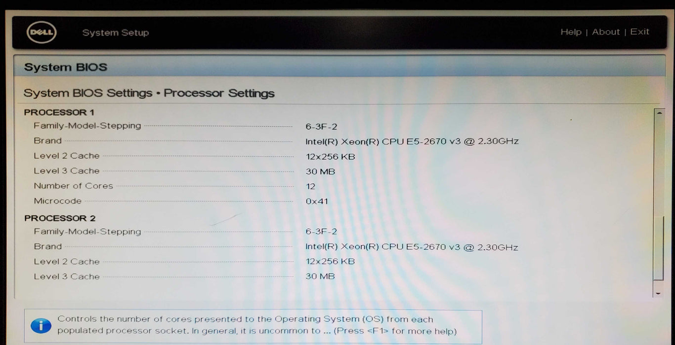 Dell PowerEdge R730 2x Xeon E5-2670 v3 64GB DDR4 H730 Mini - No HDD
