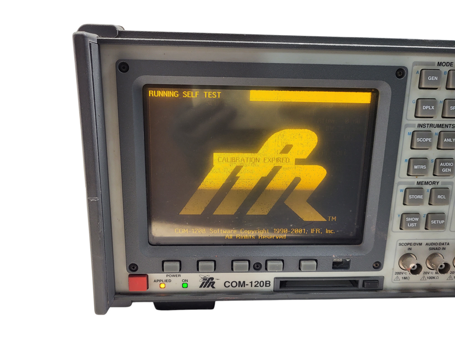 IRF/Aeroflex COM-120B Communication Service Monitor $