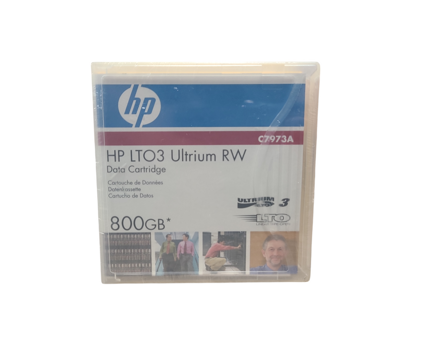 HP LTO3 Ultrium RW 800GB Data Cartridge | C7973A Q