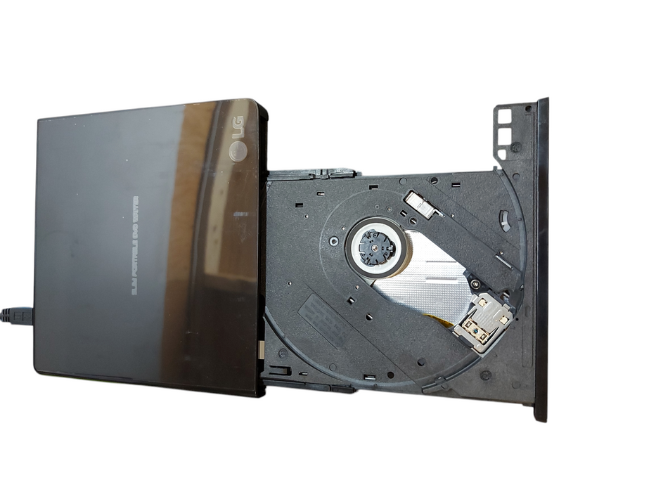 LG Ultra Slim Portable DVD Writer Compatible w/ Windows & Mac GP65NB60