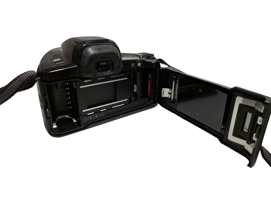 Pentax PZ10 35mm Camera with Pentax 28-105 with Battery Made in Japan =