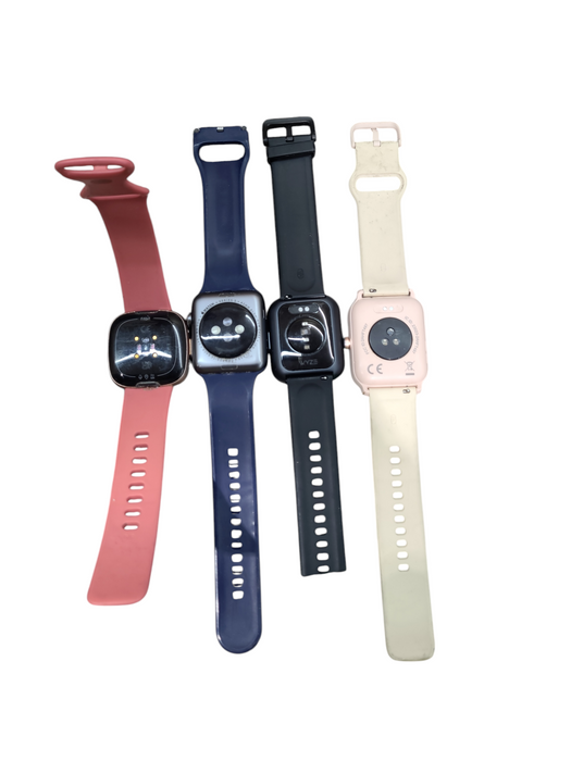 Lot of 4x Assorted Untested Smart Watches