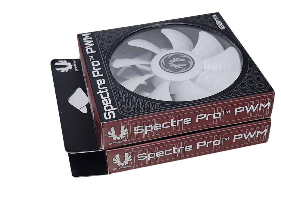 New Spectre Pro LED 120mm Fan BFF-SPRO-P12025WW-RP _