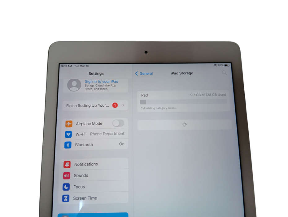 Apple iPad Pro 9.7" - 128GB - Silver [A1673]