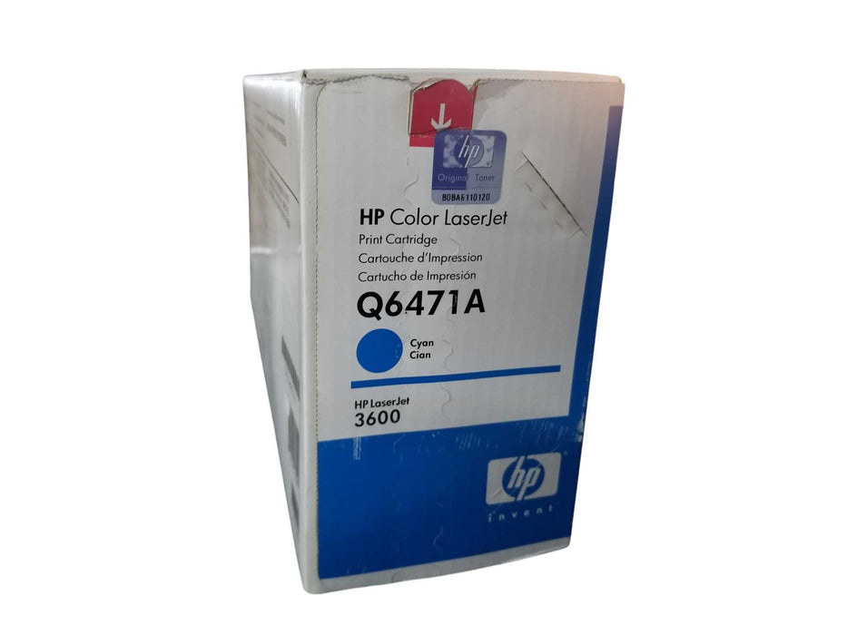 New Sealed HP 3600 Q6472A CIAN Toner Cartridge For LaserJet 3600