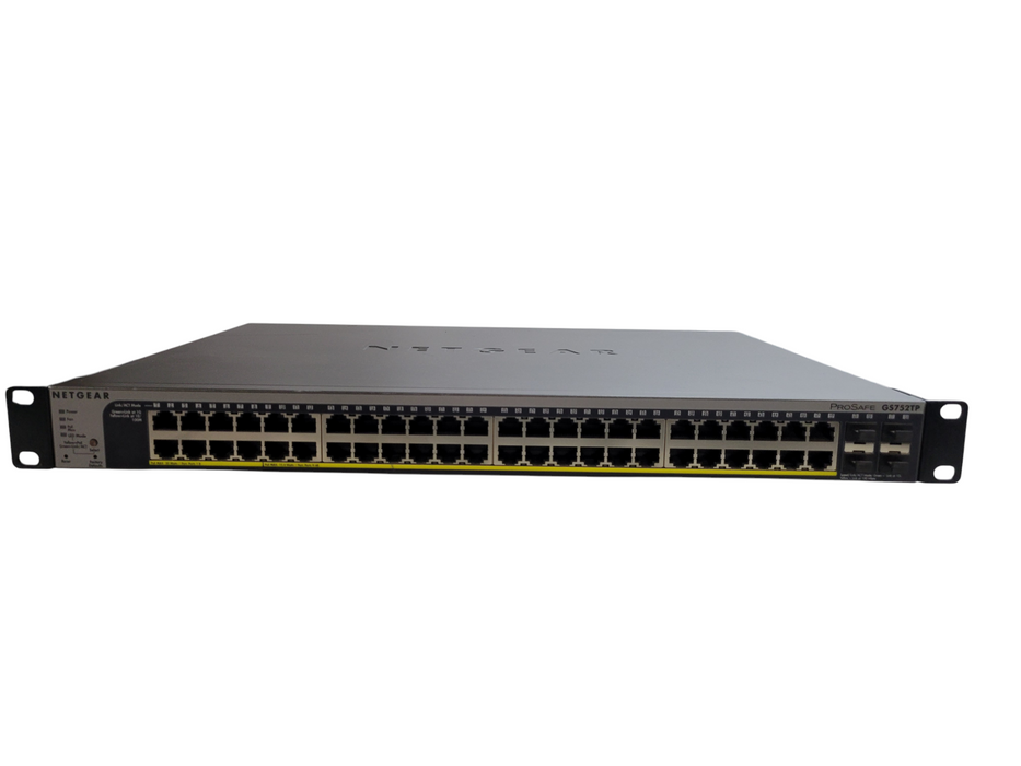 Netgear GS752TP ProSafe 48-Port Gigabit Smart Switch PoE+ w/4x SFP ports  %