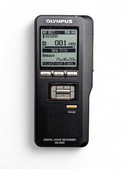 OLYMPUS Digital Voice Recorder DSS PRO DS-5000 Q-