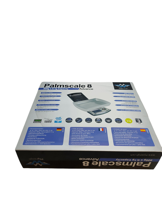 Lot 10x My Weigh Palmscale 8 Advance 800 g x 0.1 g Capacity  Q