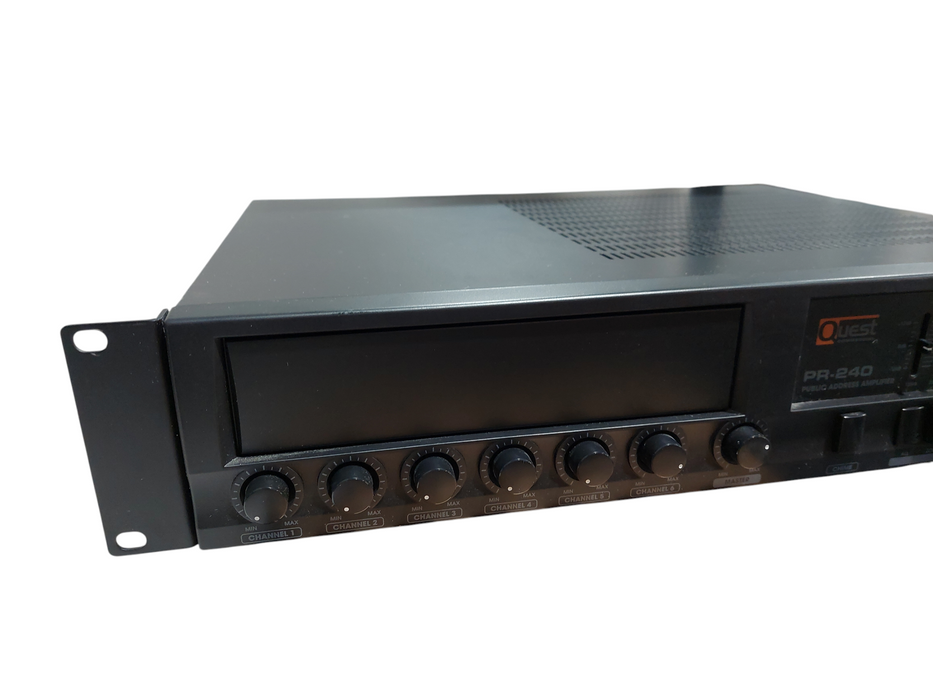 Quest Commercial Model: PR-240 Public Address Amplifier  =