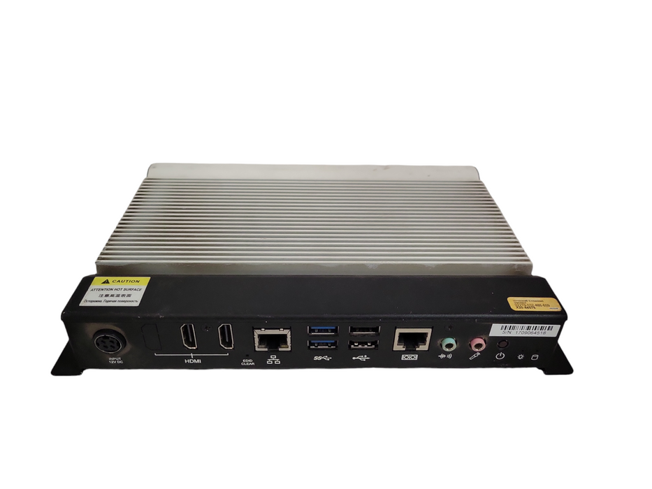 iBASE SI-122-N AMD GX-224IJ 2.4GHz APU, 4GB RAM, M.2 supported Q%