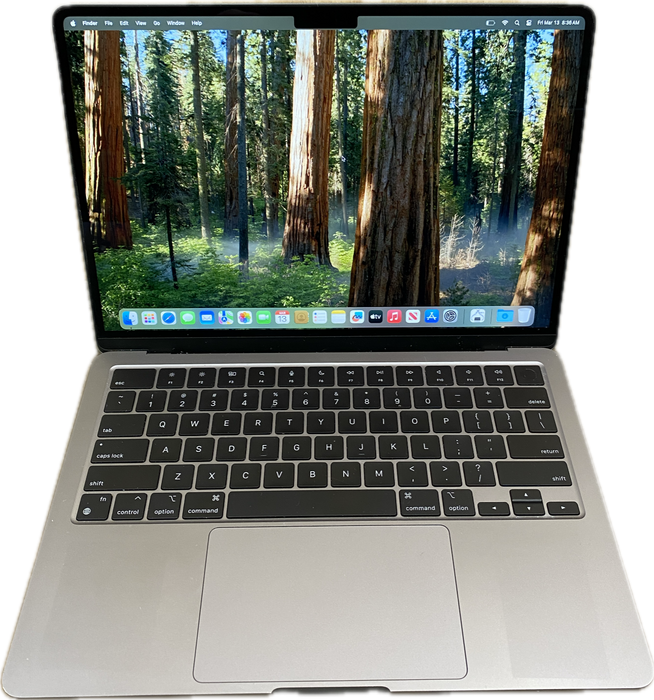 Apple MacBook Air 13' M2 2022 Space Gray 8GB RAM 256GB SSD No Power Adapter