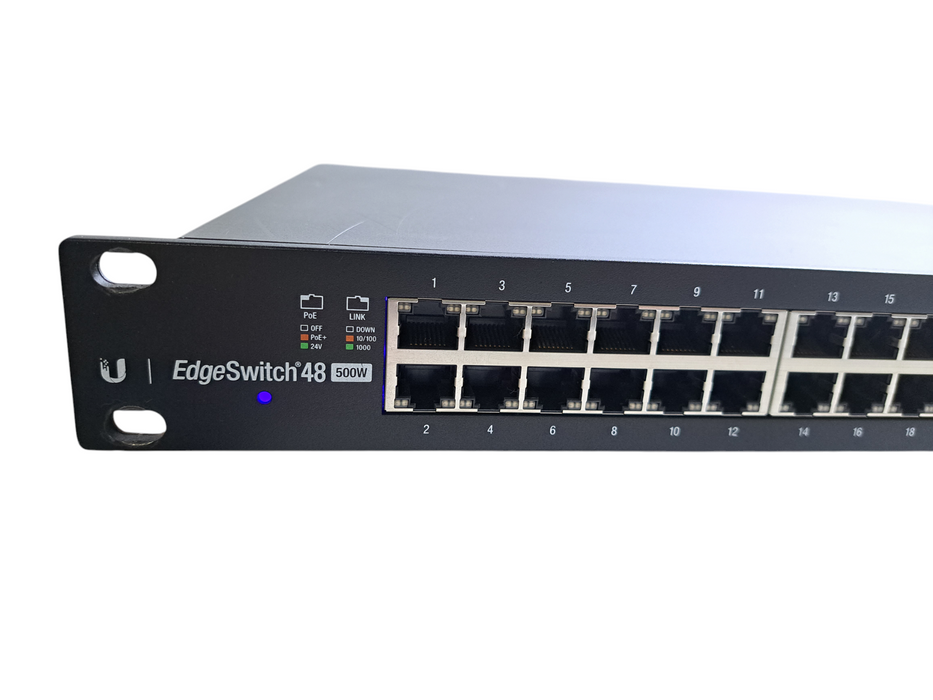 Ubiquiti EdgeSwitch ES-48-500W | 48-Port Gigabit PoE 500W Switch *READ* )