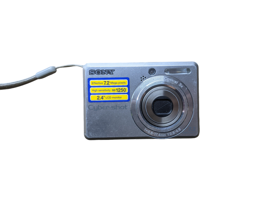 Sony Cyber-Shot DSC-S730 | 7.2MP Digital Camera | No Power | *READ*