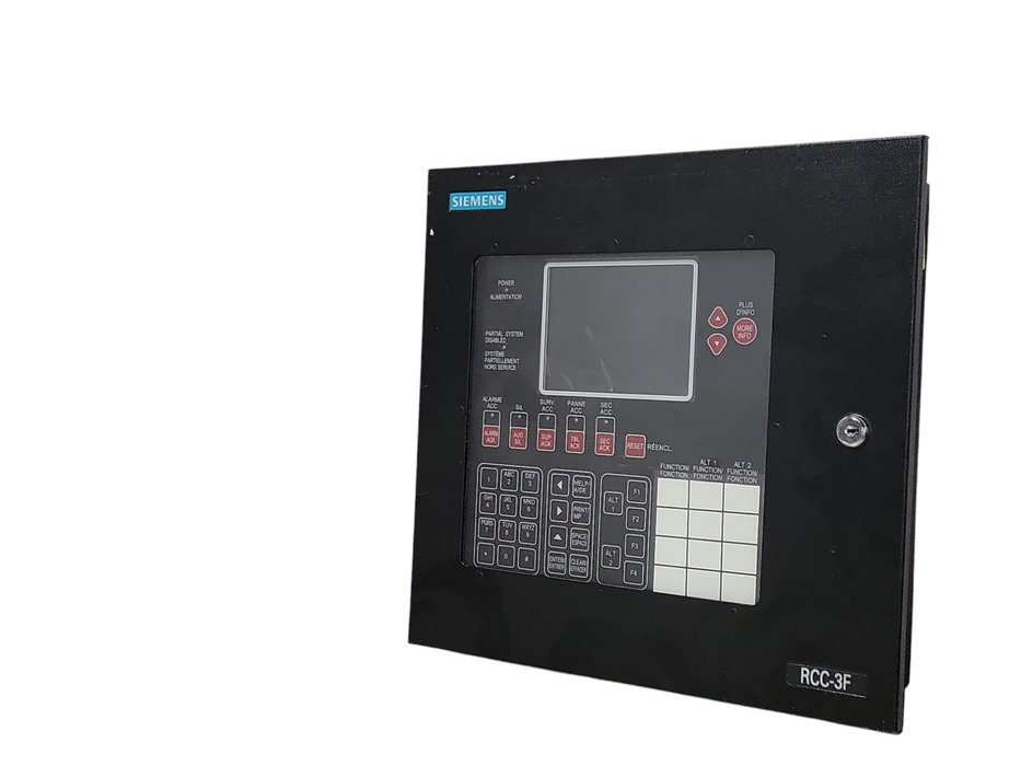 Siemens RCC-3 Fire Alarm Annunciator Command Center, READ _