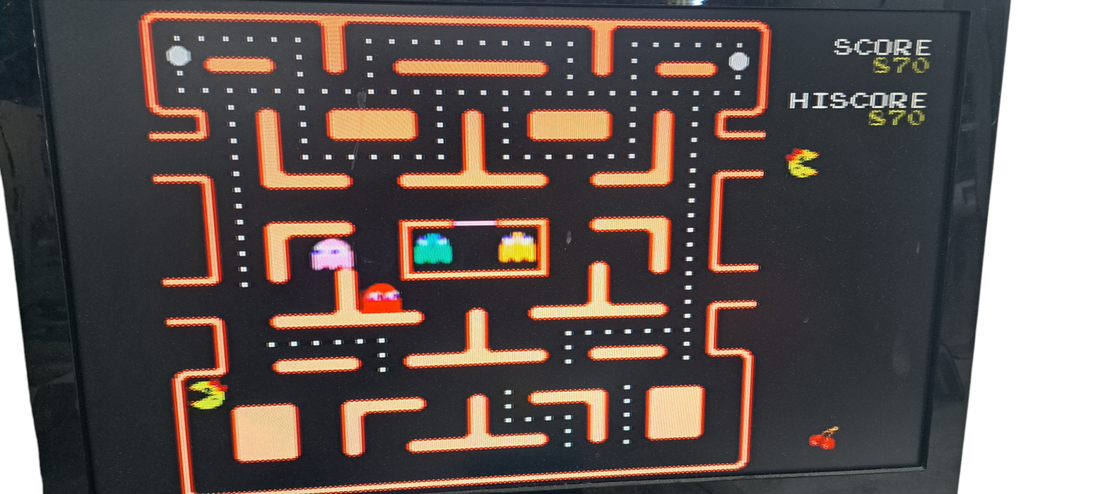 Ms. Pac-Man 5 in 1 Plug and Play 2004 Jakks Pacific TV Namco Video Game