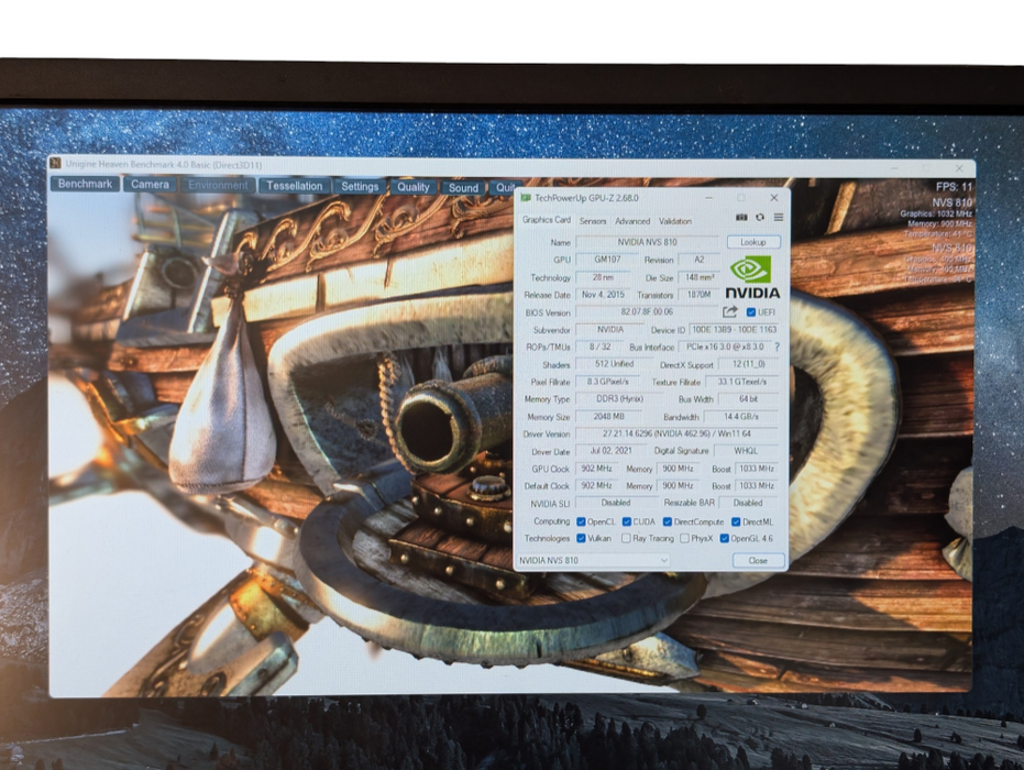 NVIDIA PNY NVS 810 4GB GPU 8x mini DisplayPort For Digital Signage  -
