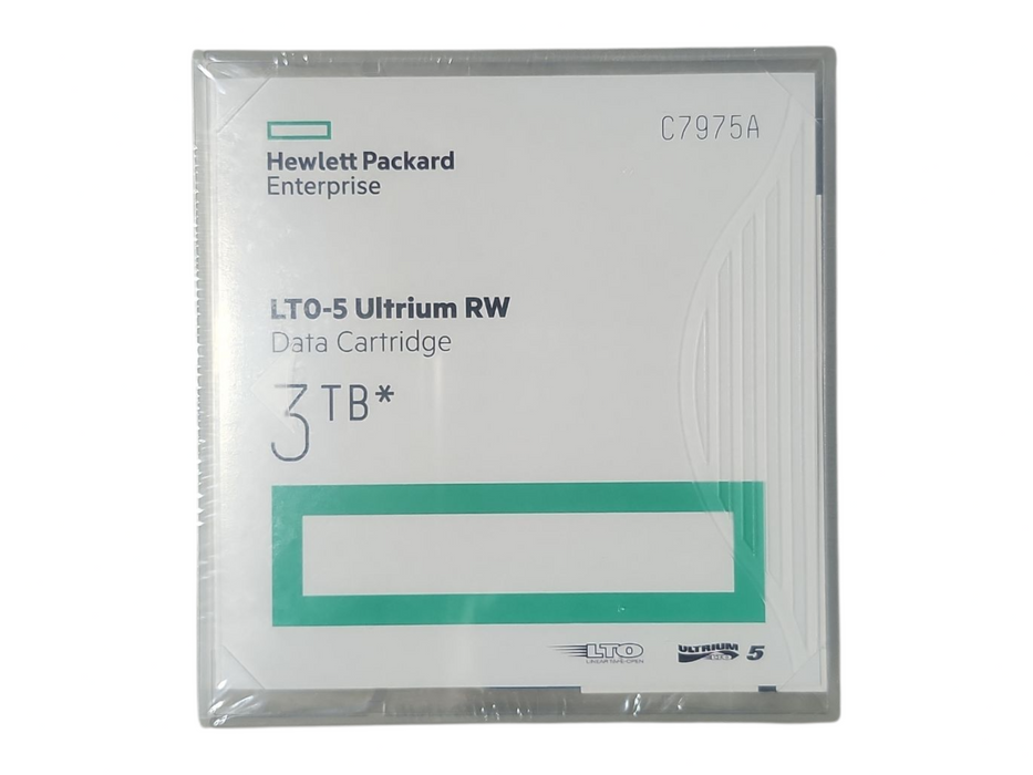 Lot of 5x HPE LTO-5 Ultrium 3TB RW Data Cartridge