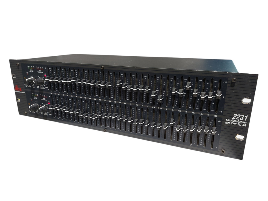 DBX Professional Products 2231 Equalizer/Limiter with Type 3 NR  =