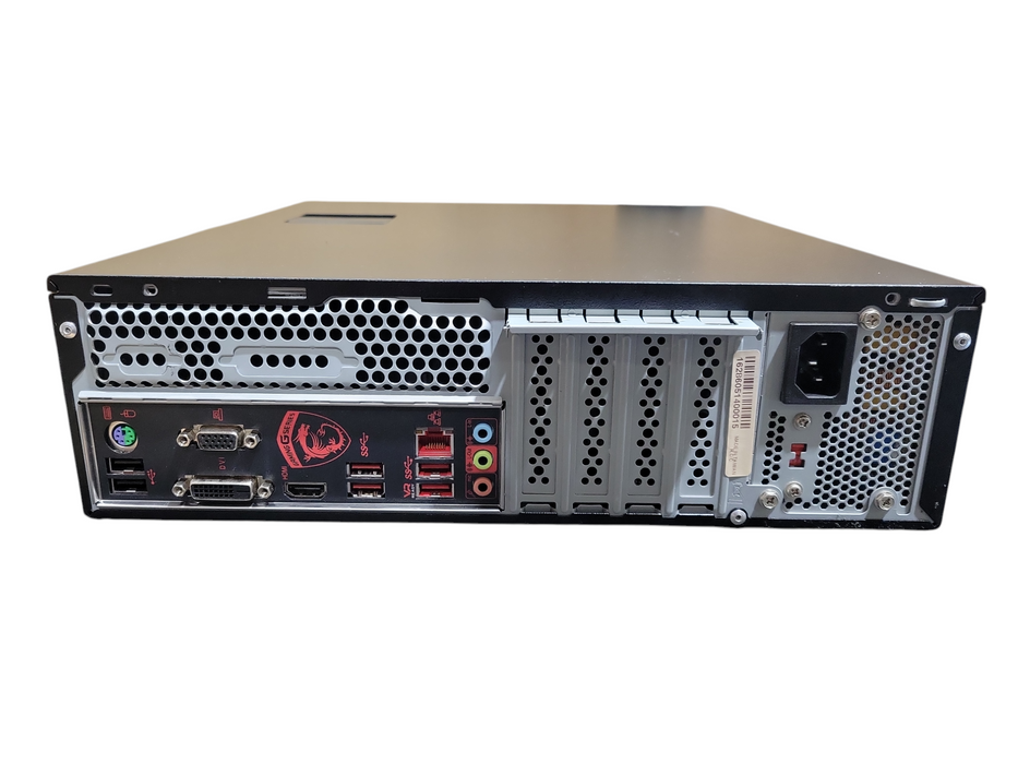 Custom PCI MSI B350M AMD Ryzen 3 2200G 8GB RAM 256GB NVMe !