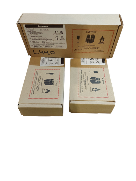 Lot 3x Lenovo ThinkPad Battery 57+ 6 Cell 10.8V 5.2Ah 57Wh