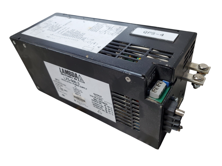 Lambda LZS-500-3 Regulated Power Supply 18-29.4VDC FOR PARTS ONLY