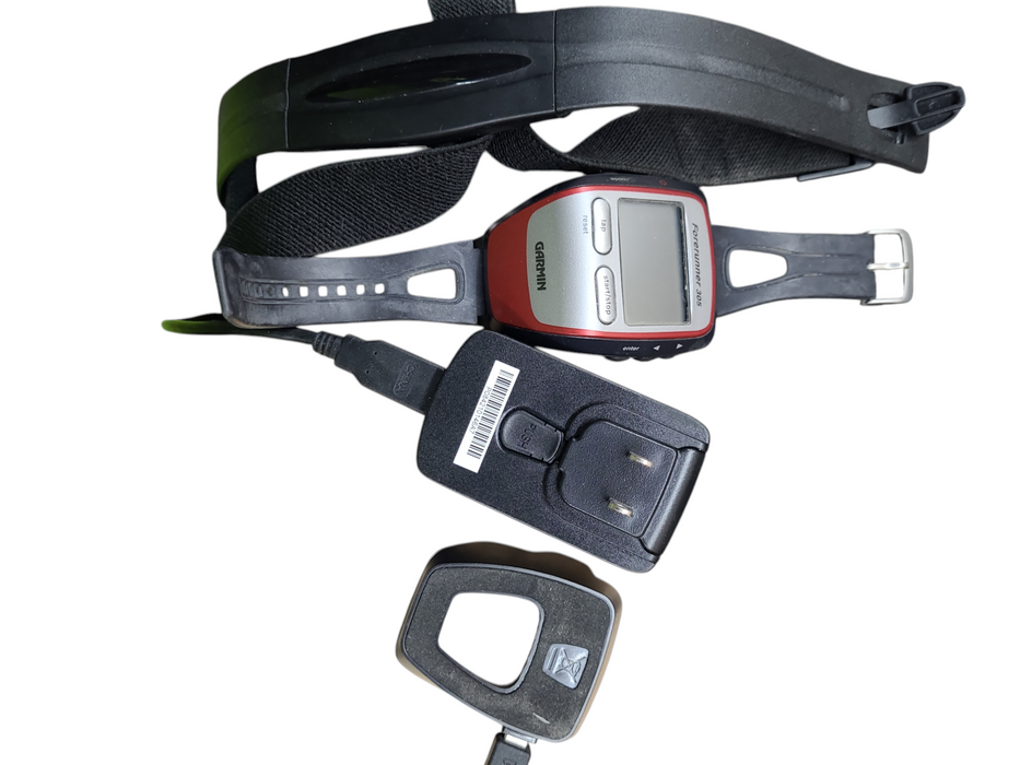 Garmin Forerunner 305 Heart Rate Watch w/ Box & Accessories