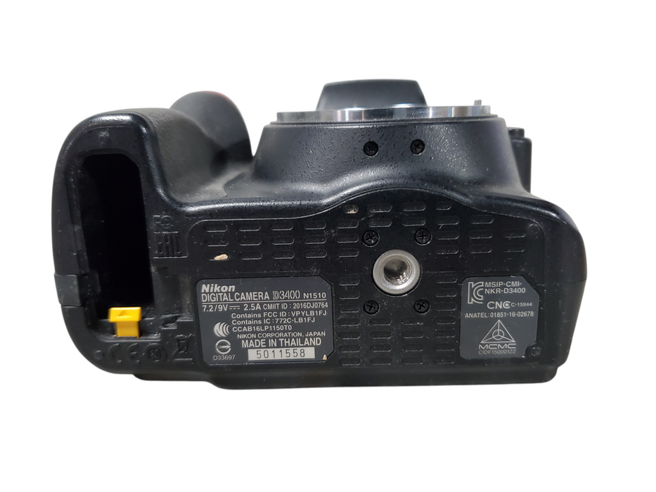 Nikon D3400 24MP DSLR Camera body -Parts/repair