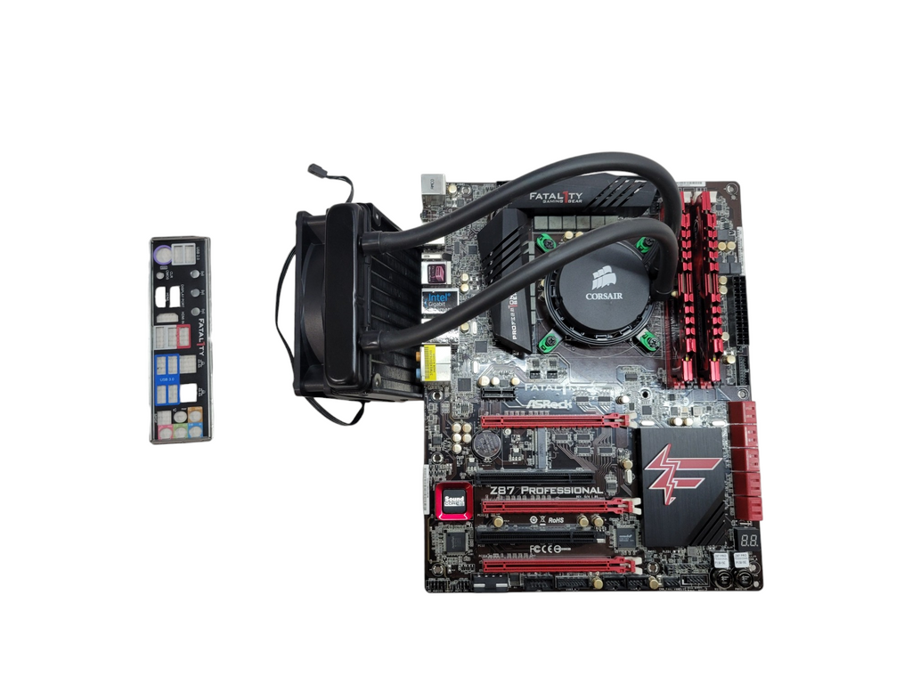 Intel Core i7-4770 ASRock Z87 Professional P1.50 16GB DDR3 +