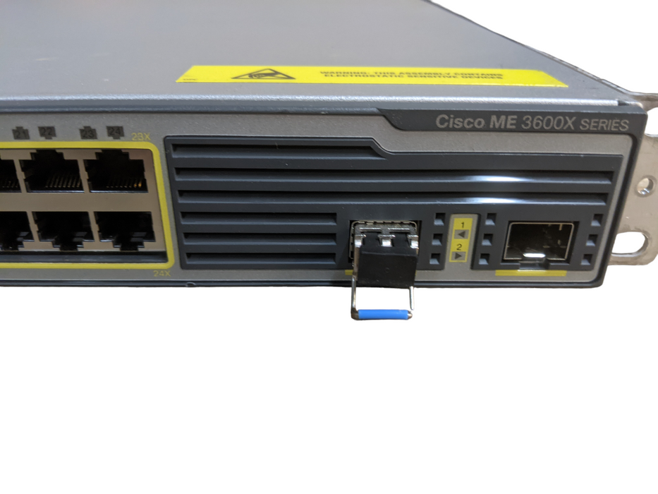 CISCO ME-3600X-24TS-M 24 PORT Ethernet Switch Router w/ 1x 1000SFP10