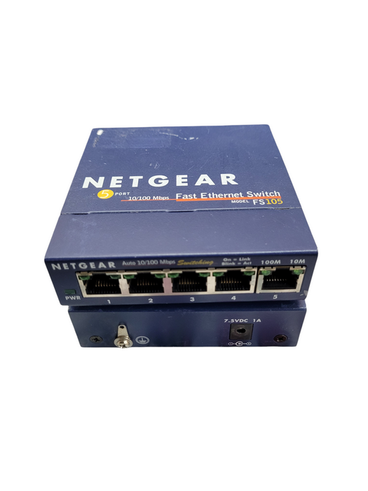 LOT of 10x NETGEAR ProSafe 5 Port 10/100 FS105