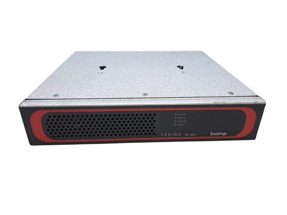 Biamp Tesira (EX-OUT) Half-Rack 4 Channel Mic/Line Output Expander *READ* Q)