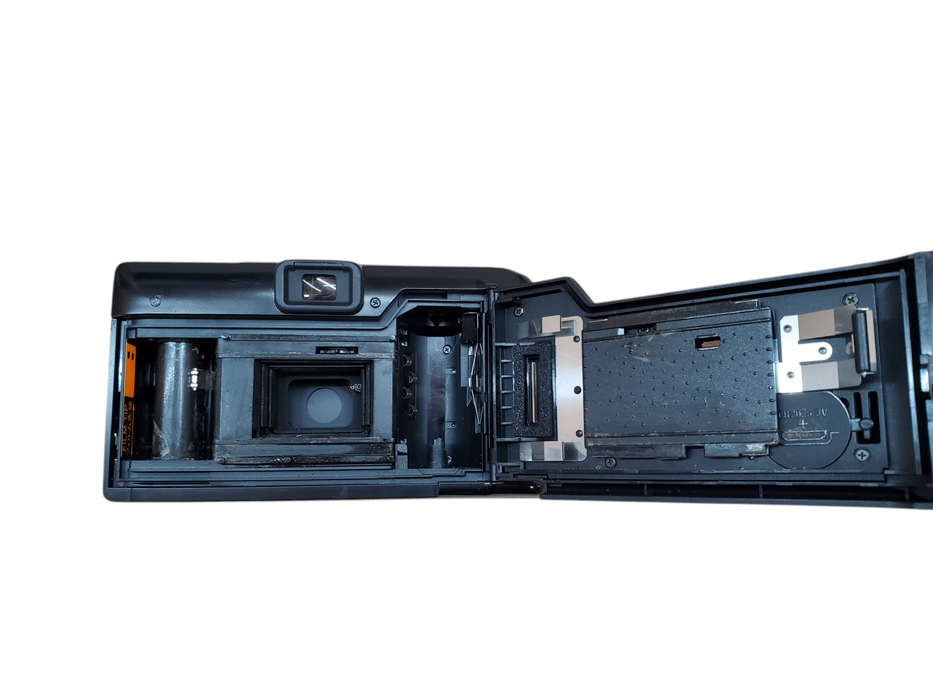 Minolta MAC-TELE Quartz Date 35mm Film Camera w/ Case *READ*